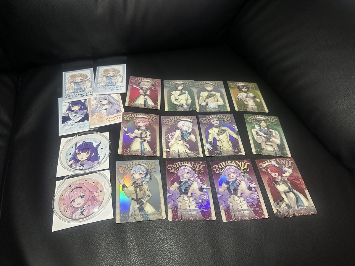 uni_owob's tweet photo. にじさんじ グッズ 回収 譲渡 交換

求:送料のみorALT記載

譲:画像のもの

FFさん優先で、FF外の方もお気軽にお声掛けください！
自己管理のため多少の傷等ご了承いただける方お気軽にお声がけ下さると嬉しいです。

またこちら取引垢では無いため固い挨拶は不要です⭕️ https://t.co/5yeeom2CZD
