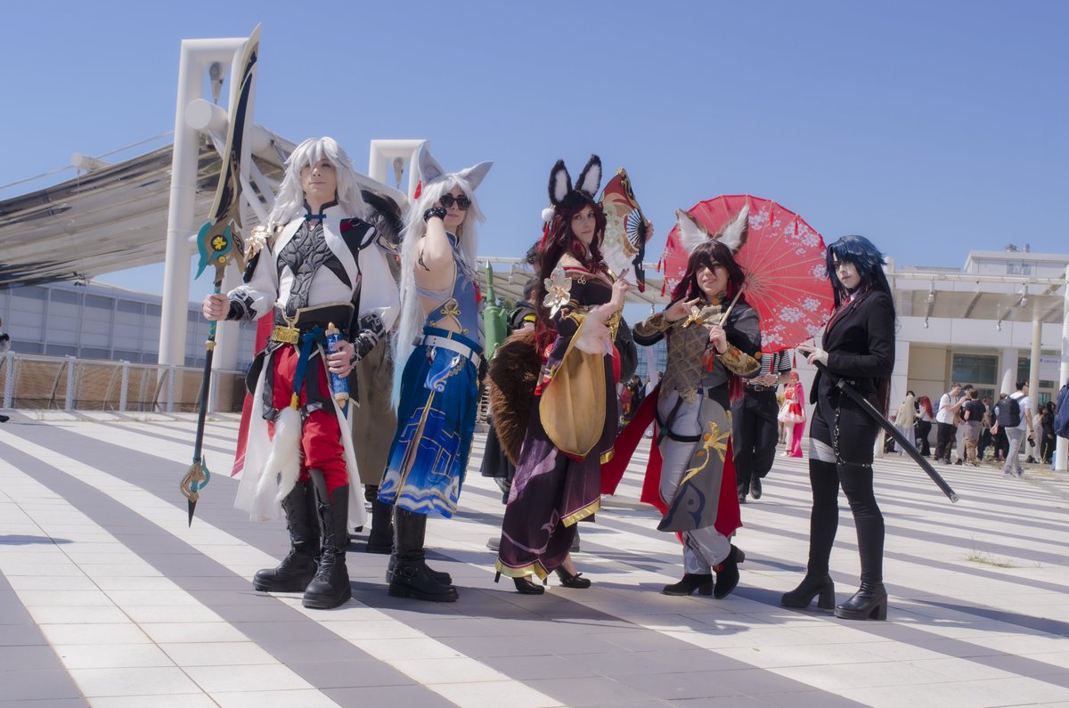 hsrcosplayita's tweet photo. E quanta aura abbiamo per lo Xianzhou! Appropriato, no? Dopotutto, qui c'è lo Xianzhou Number One Assassin 🗡️ https://t.co/PITYi5RVGO