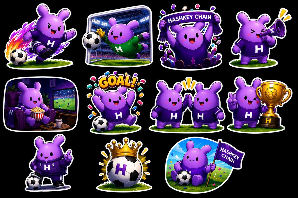 MeriLotos's tweet photo. @HSKChain Meet Hashoo on the football pitch!
I created this original football-themed artwork inspired by the HashKey World Cup. Hope Hashoo brings you the same excitement, teamwork, and passion that make football so special! 💜⚽
#HashKeyWorldCup @HSKChain https://t.co/CssNMlhahi