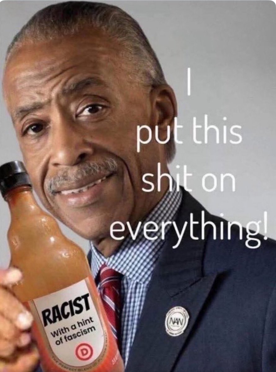 AustinView01's tweet photo. @w_terrence Al Sharpton uses racism to make money.

That’s it.    Period. https://t.co/J2qnl6EB10
