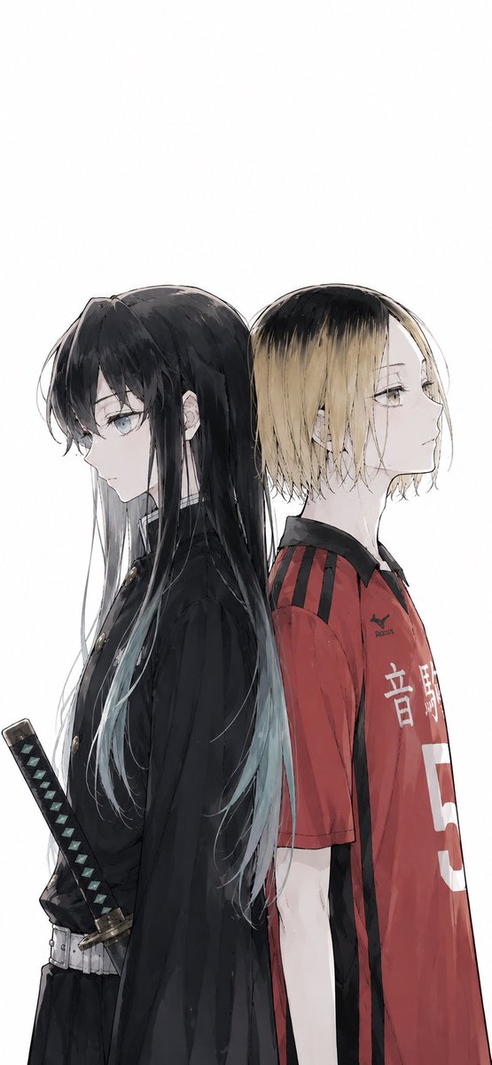 aa_____125's tweet photo. 推しと推し。
 #時透無一郎  #孤爪研磨 https://t.co/Iaaawyndeh