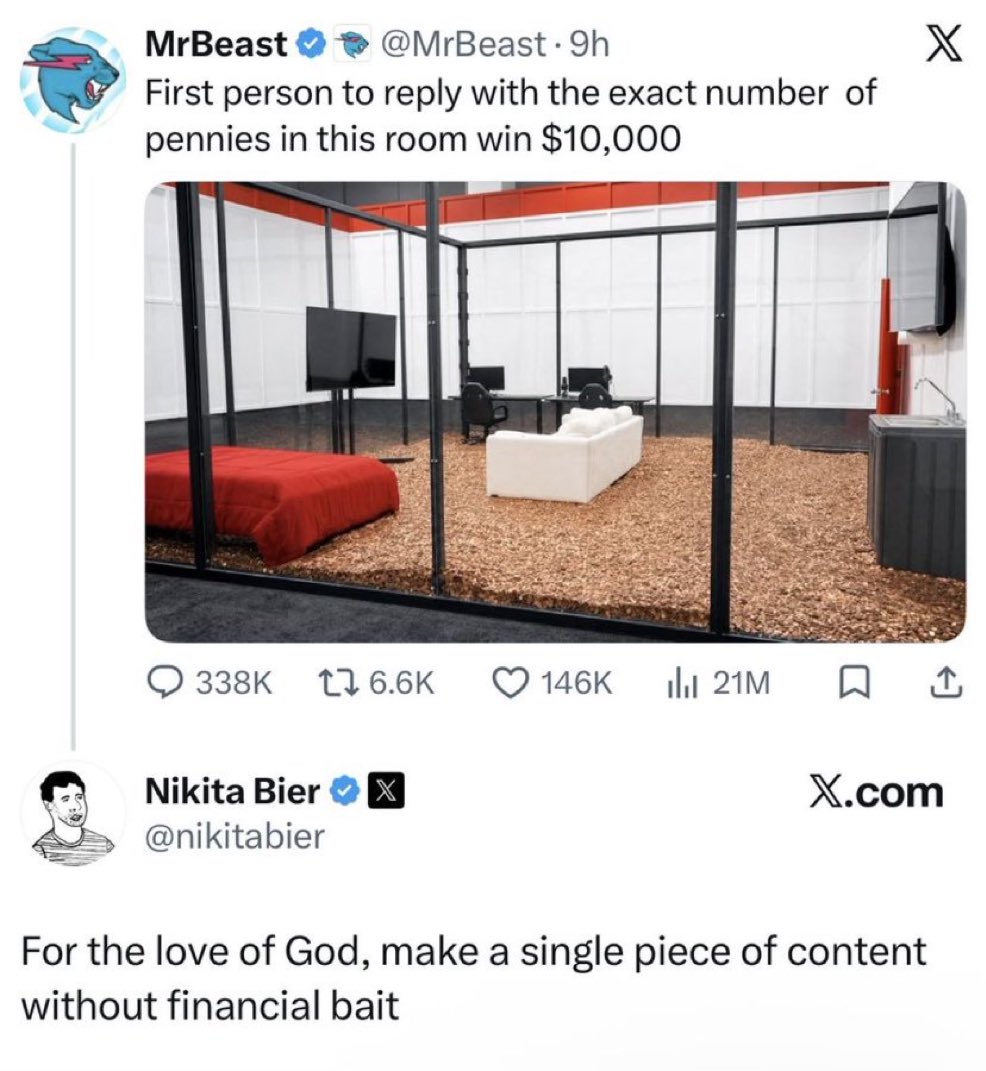 Galgallo's tweet photo. Mr beast is also a farmer. https://t.co/IrEJKuA5Lz