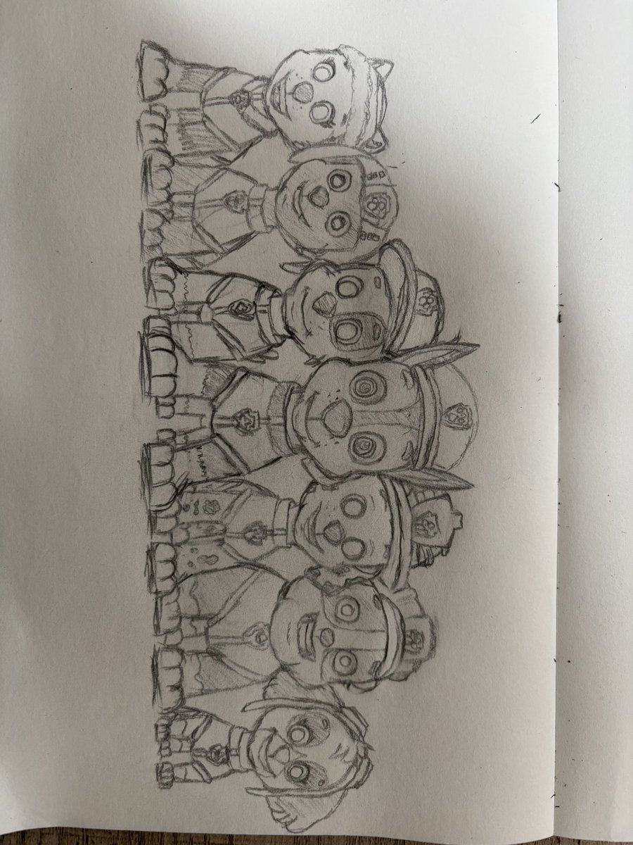 Ajasta_'s tweet photo. 娘のために頑張って描いたパウパトロール https://t.co/MwFmgFTYrC