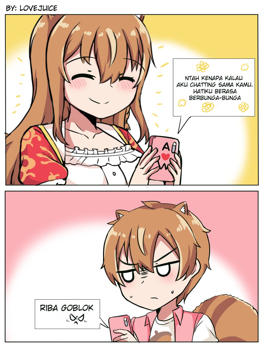 elmonstery's tweet photo. Dah lama gak bikin comic Ayu X Wisnu
recreated dari comic lama aja deh hehe

 #iRISUtration #RisuSwitch https://t.co/XeNt2Tm0xk