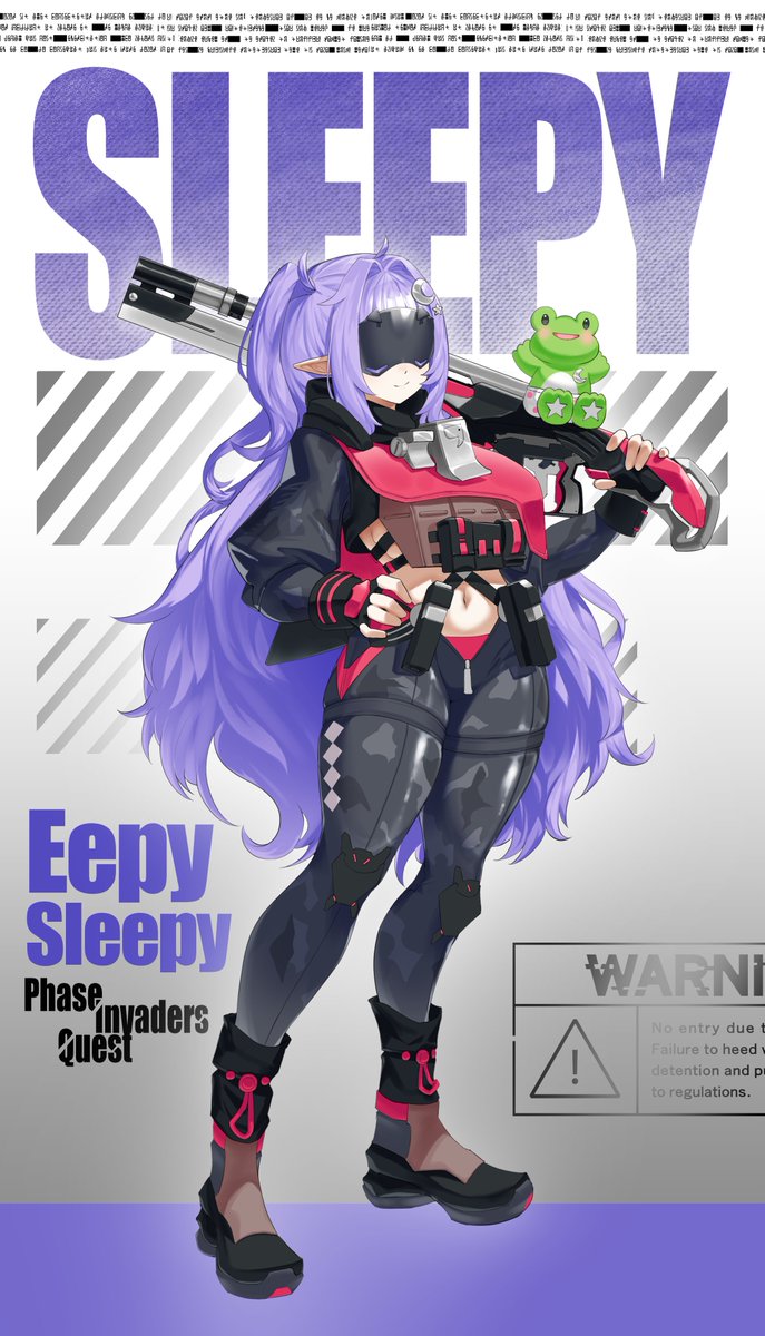 supdo91254's tweet photo. -PhaseVerse- 
Eepy Sleepy / TRIGGER

Commission result 
Artist ➡️ @Langlangssi 
#NARTcolepsy https://t.co/7nzRZzrqqQ