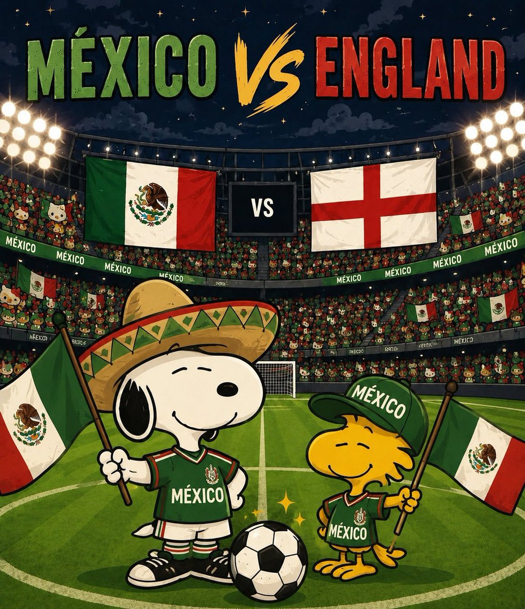 snoopyb047's tweet photo. Who's ready for Mexico vs England https://t.co/hoCdt52rNn