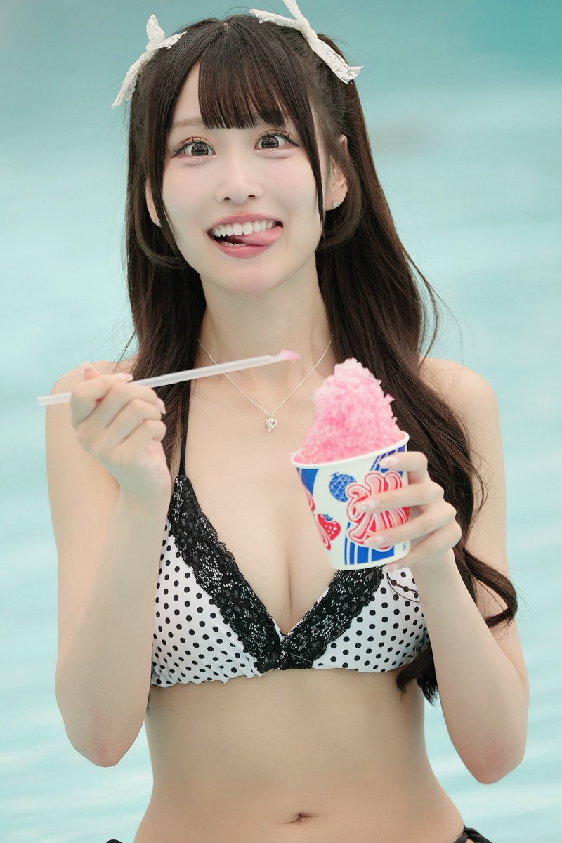 moejima_'s tweet photo. 2026.7.1
近代麻雀水着祭2026
@東京サマーランド

ハニースパイスRe.
宮花もも　@_miyamomochan 

やっぱりみやももは表情豊かですなぁ♨️

#近代麻雀水着祭2026
#いかなきゃキンマー
#宮花もも https://t.co/C0s8MTi3Be