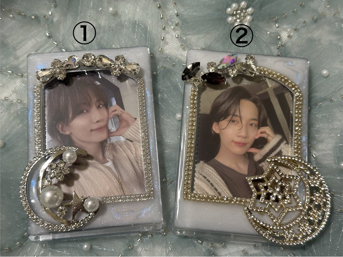 HaruruMade's tweet photo. 遅くなりましたが、販売いたします❁⃘*.ﾟ

詳細はALTをご確認頂き、ご購入にお進み下さい😌
※今回はパーツやレジンがいつもより良いものを使っておりますため、お値段がお高くなっております🙇‍♀️ https://t.co/7oNz6A4Mxj