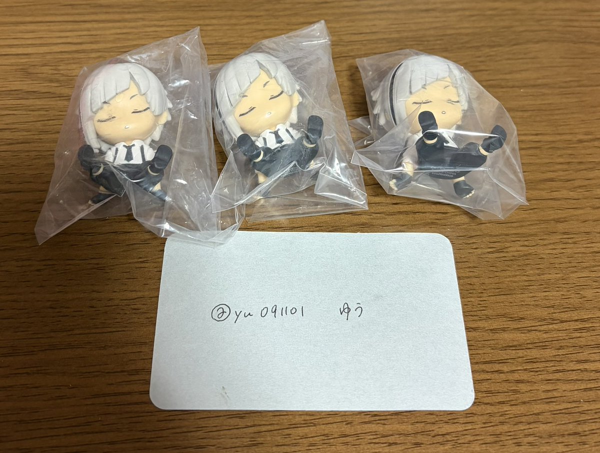 yu091101's tweet photo. 【交換】文スト 文豪ストレイドッグス 肩ズンfig

譲:なかじま(3個)

求:だざい、あくたがわ、なかはら

コンプ目的です
お気軽にお声掛けください🌸 https://t.co/UptQVZMeIm