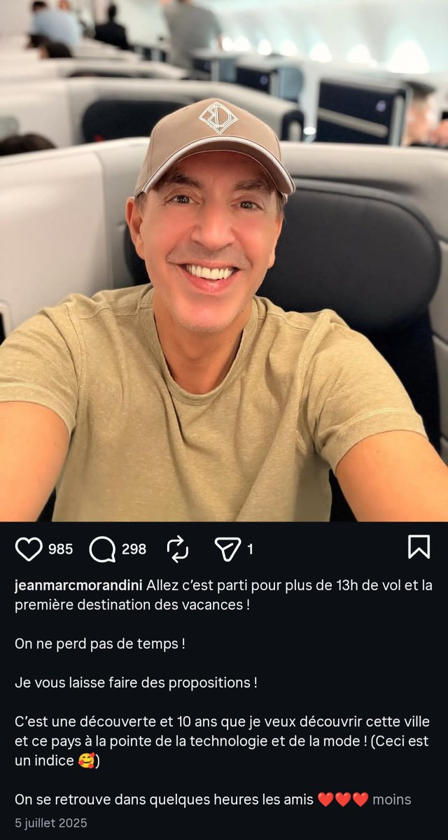 LolantRuquier's tweet photo. Morandini en 2026, fier de prendre l'avion low cost, étant trop pauvre comme vous et moi pour partir en business class
🆚
Morandini en 2025, 2024, et les années précédentes, le cul enfoncé en business class https://t.co/LUq4yX7Qmw