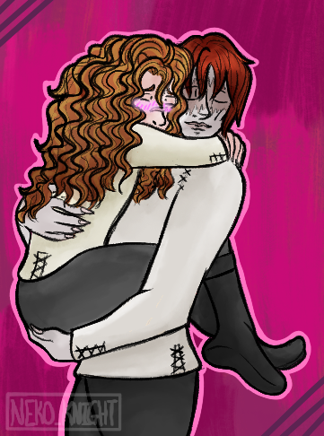 Neko_Knight_'s tweet photo. A small personal piece between art fight and owed art :3
#boylove #menlovingmen #ocxoc #eldenringoc #fireknight #blackknight #gay #blush #carry https://t.co/spczwL5my0