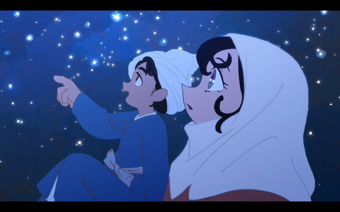Nexty68's tweet photo. Somewhere in the world right now, someone is watching this and feeling seen for the first time.🥹
Persian culture, the islamic world of scholars and knowledge, is almost never given this treatment in anime. 
When it appears at all, it's usually a backdrop. 
An aesthetic #Jaadugar https://t.co/x7sjVIPEHv