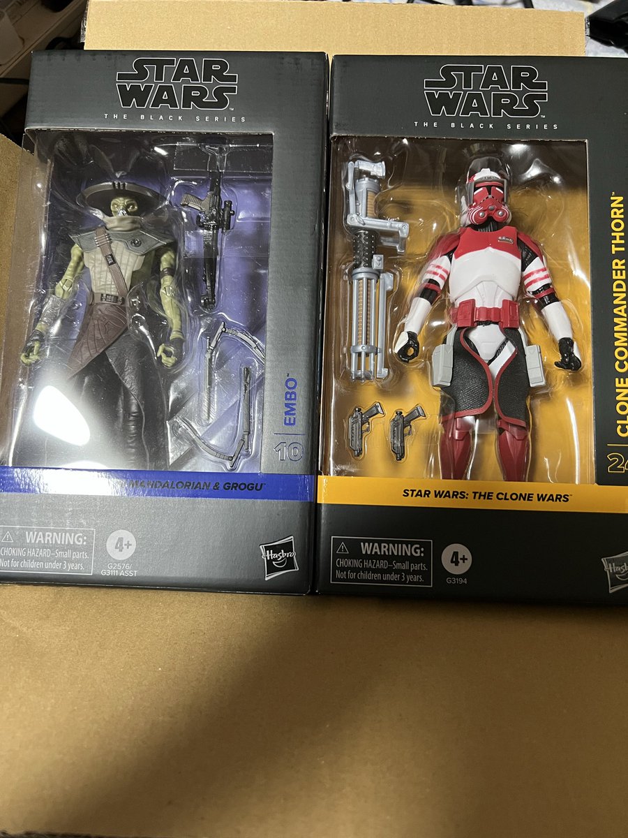 greys_zerothree's tweet photo. エンボとソーン届いた https://t.co/JP6WbAhqol