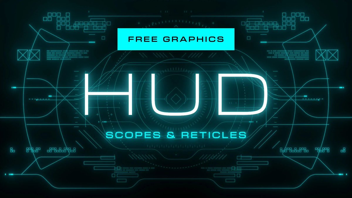 data_bu's tweet photo. 무료 이미지 소재 HUD Scope and Reticle Overlay Graphics
https://t.co/nh3Pn0thKV

SF, 메카물 등에 사용하기 좋은 모니터 허드 이미지 소스입니다!
배경 투명화 된 이미지로 각 소스별로 나눠져있어 조합하여 사용 가능해요!

상업적 이용 가능합니다! https://t.co/toiebIbSYT