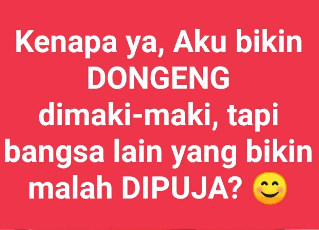 Mundiwangi4's tweet photo. Kenapa ? https://t.co/bVTO8K8GXi