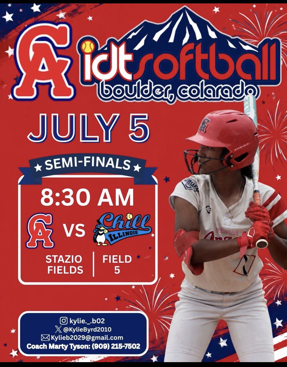 KylieByrd2010's tweet photo. Championship Sunday ♥️💙🖤 All In 🙌🏾@LineDsoftball @ExtraInningSB @SoftbalAmerica @TOP_D1RECRUITS @D1Softball Follow us on Youtube: https://t.co/R2G0tp3OgB #CAAllDay https://t.co/5l7S1lfDyQ