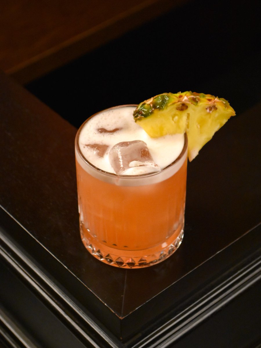 OpiumDublin's tweet photo. Our Tropical New Fashioned, a fruity twist on a classic🍍 https://t.co/d1sRWlCYz7