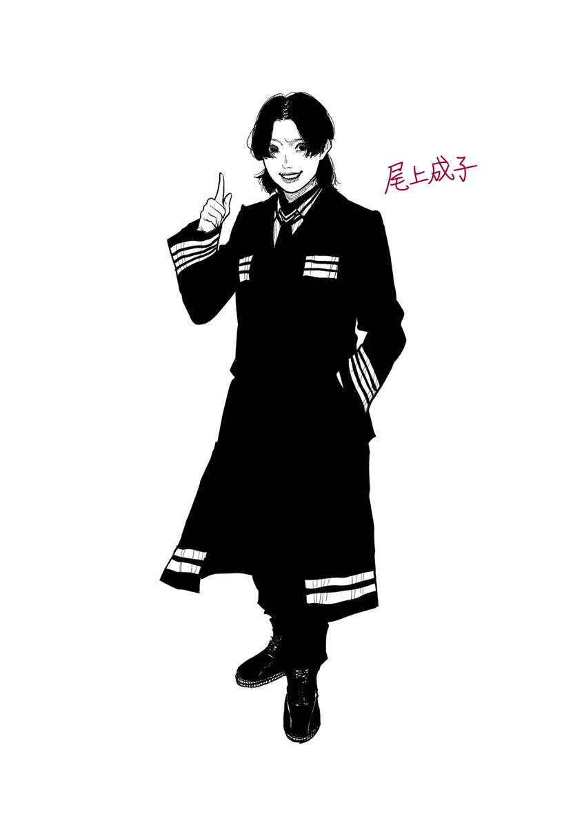 IKKA_neko's tweet photo. 陶誉は、青輝の同期という設定から上司という設定へ変更しました。

鮪は白髪の割合を少し多めにし、尾上についてはほとんど変更していません。 https://t.co/GVaS0w3JQy