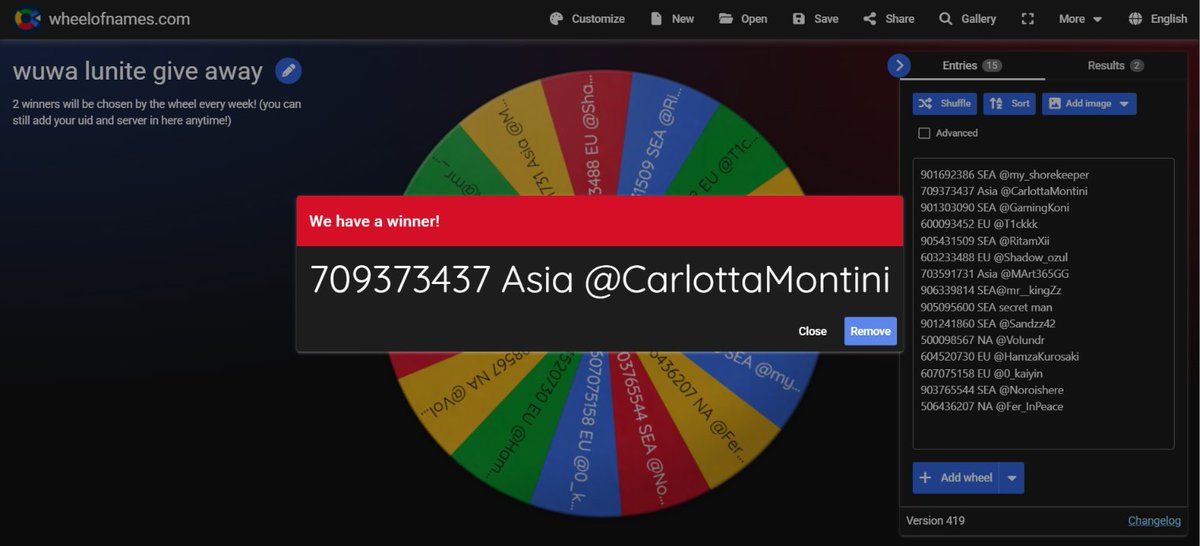 AemeathInnit's tweet photo. i've been waiting for myself to hit 100 million followers and congrats @CarlottaMontini @mr__kingZz and @FleurdelysFM for winning in the giveaway!! the lunite has been given to your acc also i will change my "@" to the most liked reply (please dont bully me ;-; ) https://t.co/c8KsVqlMVj