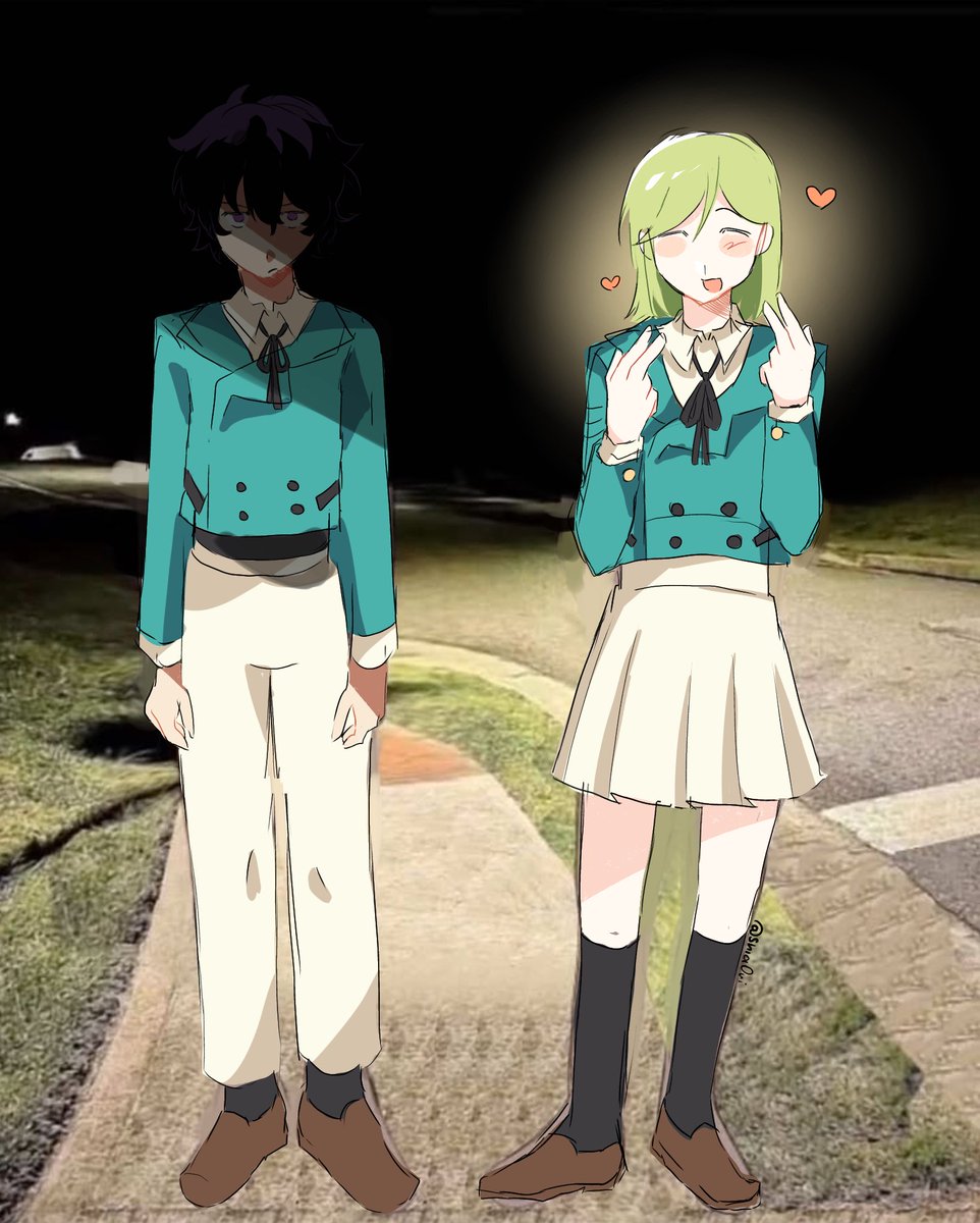 Shia0ri's tweet photo. I don’t know what to call this, but hey it’s arkco #Arkco #witchhatatelier https://t.co/37xrdpgmEP
