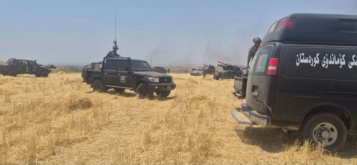 Rudawkurdish's tweet photo. ئۆپەراسیۆنی هێزەکانی کۆماندۆی کوردستان و دژە تیرۆری عێراق لە سنووری پردێی پارێزگای کەرکووک بۆ لەنێوبردنی مۆڵگەکانی داعش https://t.co/0xqH124fuW
