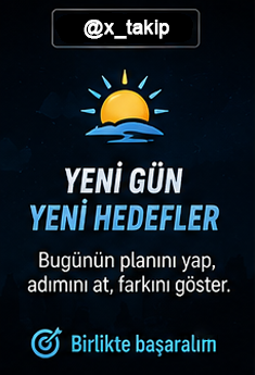 X TAKİP tweet media