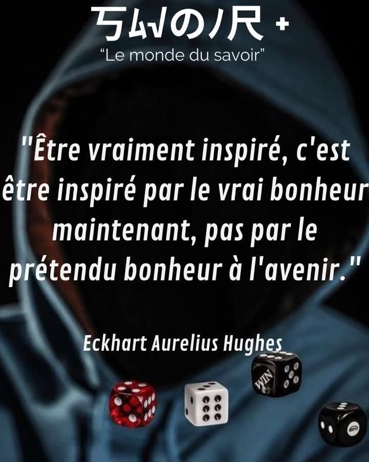 Savoirplus0's tweet photo. Citation Du Jour 📖 

La véritable inspiration naît du bonheur que l'on vit dans le présent, et non de l'illusion d'un bonheur sans cesse repoussé à demain.

Celui qui attend d'être heureux demain reporte aussi son inspiration. Celui qui trouve la joie aujourd'hui possède déjà l'énergie de transformer son avenir. 

« N'attends pas le bonheur de demain pour être inspiré. Les plus grandes transformations commencent avec la paix et la gratitude d'aujourd'hui. » 📚✨