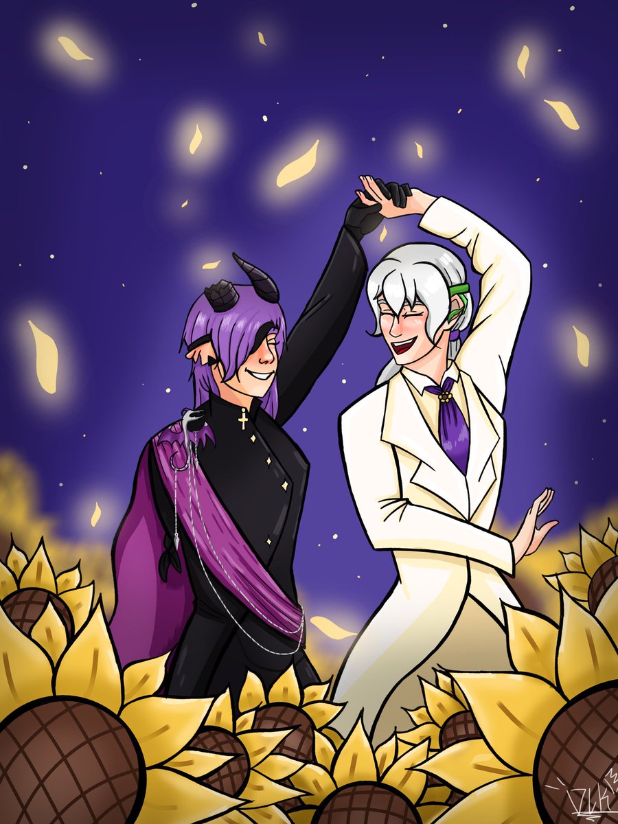 VlkNovamente's tweet photo. “Vamos dançar uma última valsa até que a eternidade acabe."

Lembrei que sou artista, dito isso, Feliz Domingo Moongi🌻
#Moongi #arkanisfanart https://t.co/9sdo8icLqK
