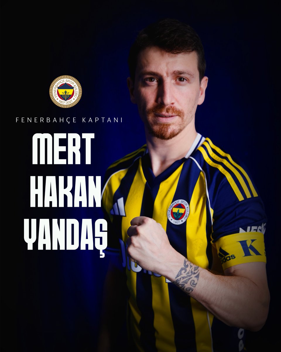 FBkongreuyeler's tweet photo. Kamuoyuna Duyuru

Kulübümüz, Futbol A Takımımızın kaptanlarından Mert Hakan Yandaş ile 1 yıllık yeni sözleşme imzalamıştır. Mücadeleci kimliği ve Çubuklu formamıza duyduğu aidiyet, bu kararın en önemli unsurları olmuştur.

Futbolcumuz da Fenerbahçe sevgisini bir kez daha ortaya koyarak, asgari ücret esasları doğrultusunda 1 yıllık yeni sözleşmeye imza atmıştır. Mert Hakan Yandaş’a Çubuklu formamızla başarılarla dolu bir sezon diliyoruz.