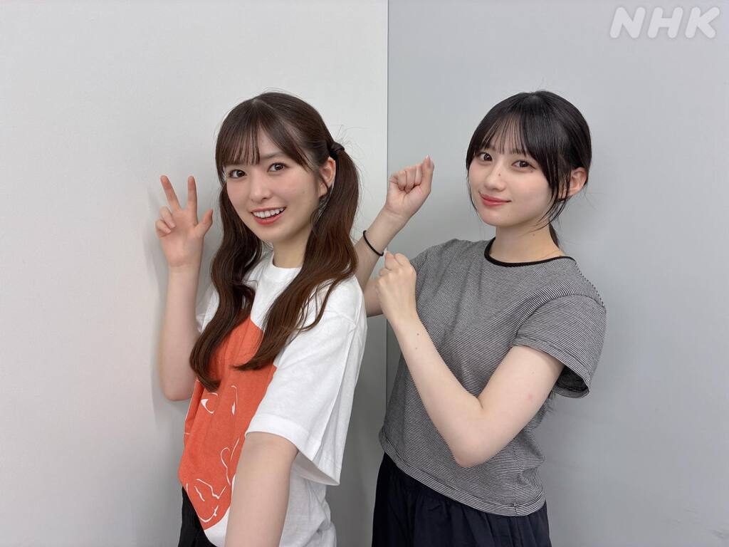nhk_radirer's tweet photo. 🌇⚾️『さくたんあーやの青春群像劇場！』🤝✨

〈青春群像劇〉という設定で、藤森さん、もう中学生さん、さくたん、あーやが演じるとしたら！？どんな展開になるのでしょうか！

🌇同時配信はこちら✨
https://t.co/x5sTKBxIQH
#nhkらじらー  #川﨑桜 #小川彩 https://t.co/LaPzUFVg8v