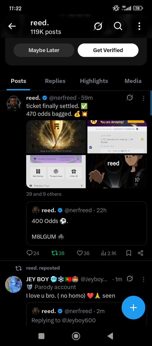 sufficient28182's tweet photo. @nerfreed @39billion @Lexybabs @officialmoore7 @Cyberjoe19 @Ekitipikin @LouieDi13 @BETFUSE1 @Emmanuel_Tips @_kennyblaze1391 @chriscxss Boss I have dropped my  https://t.co/V5JCaQfV2R id since , please don't pass me by 🙏 I have dropped it again. https://t.co/phhXhHSv6V