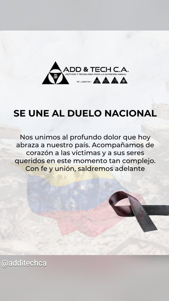 additechca's tweet photo. Nos unimos al duelo nacional!! https://t.co/A29Tcjy3Ec