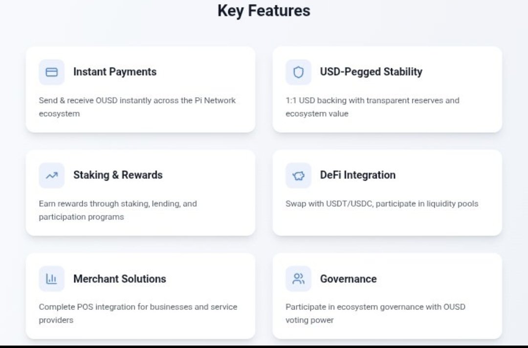 AYYILDIZ3253's tweet photo. 💬 ÖNCÜLER — Ya Pi Network'ün yeni USD'ye endeksli token'ı günlük dijital ödemelerin omurgası haline gelirse? 💵🌐

OpenPay OpenUSD (OUSD) burada. 🚀

Pi Network tarafından MrWain Vakfı ile işbirliği içinde çıkarılan OUSD, ekosistem içindeki gerçek dünya işlemlerini desteklemek üzere tasarlanmış, USD'ye endeksli bir yardımcı token'dır.

🔹 Anında Ödemeler – Pi uygulamaları üzerinden anında OUSD gönderin ve alın
🔹 USD'ye Sabitlenmiş İstikrar – Şeffaf rezervlerle 1:1 USD desteği
🔹 Staking ve Ödüller – Staking, ödünç verme ve katılım programları aracılığıyla kazanın
🔹 DeFi Entegrasyonu – USDT/USDC ile takas yapın, likidite havuzlarına katılın
🔹 Ticari Çözümler – İşletmeler için eksiksiz POS entegrasyonu
🔹 Yönetişim – Ekosistem kararlarında OUSD ile oy kullanın

Yorumdaki bağlantı: 🔗 👇

Neden önemli:

Bu sadece başka bir stablecoin değil, Pi'nin 60 milyondan fazla kullanıcı tabanı ile küresel dijital ekonomi arasında bir köprü. OpenPay'in KYB doğrulaması için başvurmasıyla, OUSD sorunsuz, topluluk odaklı bir ödeme sisteminin yakıtı olabilir.
#PiNetwork #OpenPay #OUSD #Stablecoin