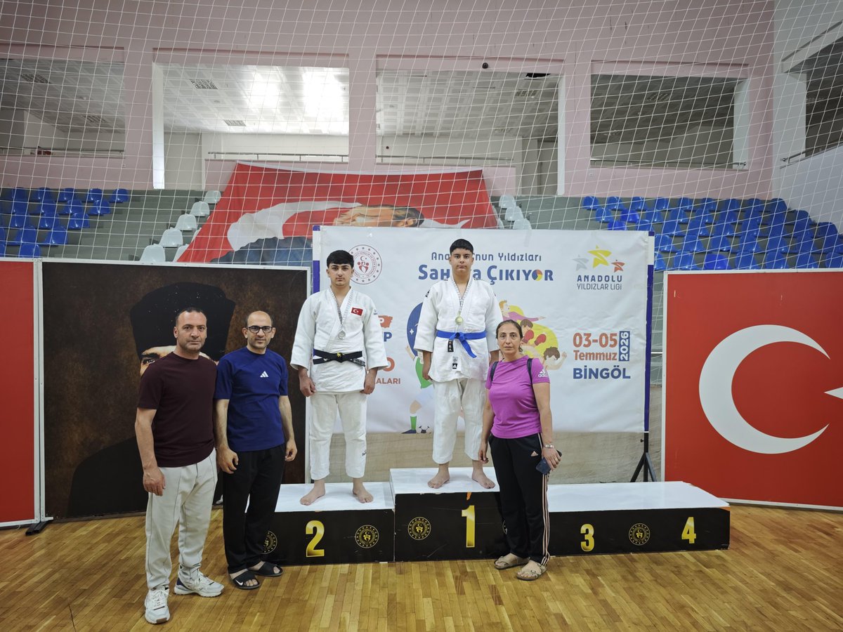 GSB_Igdir's tweet photo. 🥋🇹🇷 ANALİG Judo Müsabakalarında Iğdır’dan Büyük Başarı!

4-5 Temmuz 2026 tarihlerinde Bingöl'de düzenlenen Anadolu Yıldızlar Ligi (ANALİG) 1. Etap Judo Müsabakalarında sporcularımız önemli dereceler elde etti.

🥇 46 kg Halil İbrahim Yıldız – 1.
🥉 50 kg Ömer Panay – 3.
🥉 55 kg Yasin Ayban – 3.
🥇 60 kg Yusuf Emre Yeşilkaya – 1.
🥇 66 kg Mert Panay – 1.
🥈 81 kg Erşan Panay – 2.
🥉 44 kg Berfin Seyyar – 3.
🥈 48 kg Sudem Yücebaş – 2.
🥉 52 kg Meryem Yıldız – 3.
🥇 57 kg Merve Yıldız – 1.
🥇 70 kg Semanur Seyyar – 1.

🏆 Erkek takımımız şampiyon olarak 1., kız takımımız ise 3. oldu.

👏 Sporcularımız elde ettikleri bu başarılı sonuçlarla Mardin'de düzenlenecek ANALİG Yarı Final Müsabakaları'na katılmaya hak kazandı.

Sporcularımızı ve antrenörlerimizi tebrik ediyor, yarı final müsabakalarında başarılar diliyoruz. 🇹🇷