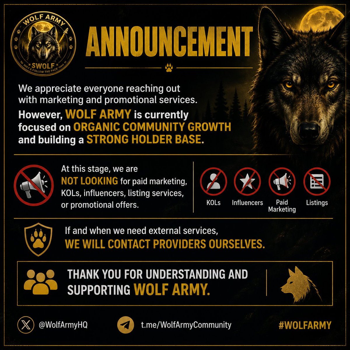 Wolf Army tweet media