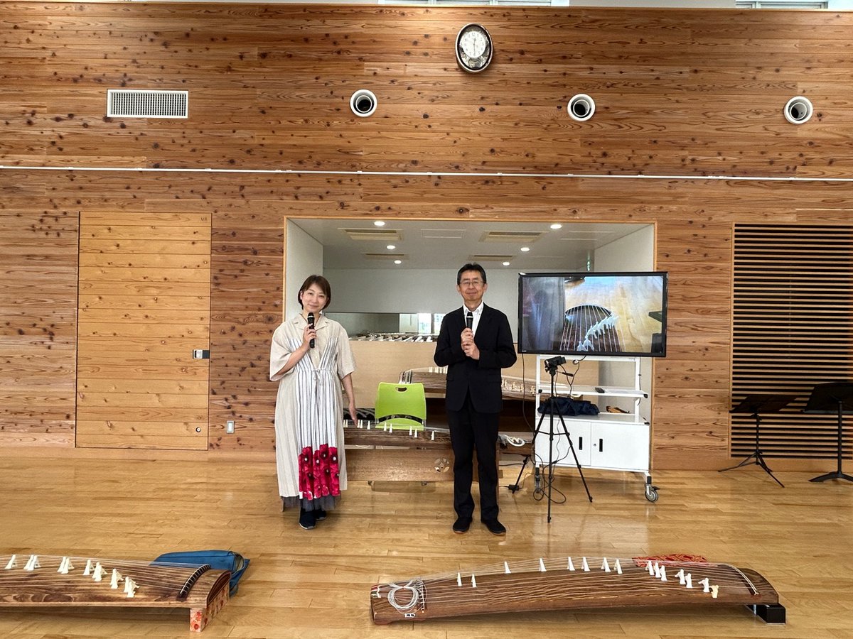kotomiho's tweet photo. Meet the 和楽器　有明西学園２日目 | お箏・お琴・&amp;amp;二十五絃箏弾き　喜羽美帆（福田操明櫻）のブログ
 https://t.co/UP7xDaVYTR #Amebaブログ #アメブロ https://t.co/8C89KULUGj