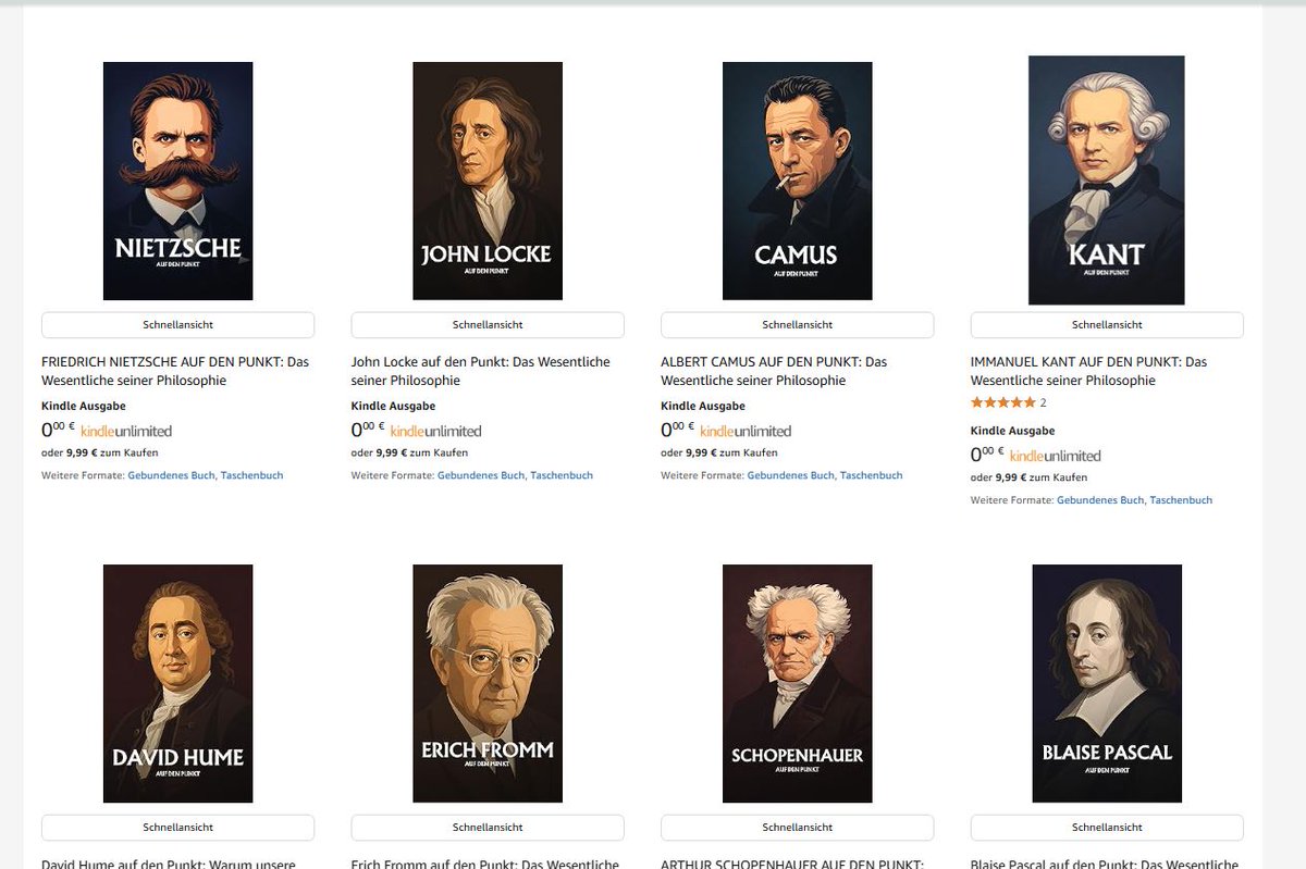 ArndPollmann's tweet photo. Das ist die Universalgelehrte Sophie (!) Lessing (!). Und das sind nur einige, der insgesamt 78 Einführungen, die jetzt alle gleichzeitig bei Amazon/Kindle erscheinen. Ich beginne gerade mit dem Kapitel "Das Schweigen in der Hütte". Ratet mal!? P.S. Das Cover zu "Hartmut Rosa". https://t.co/KpFdPYMAPl