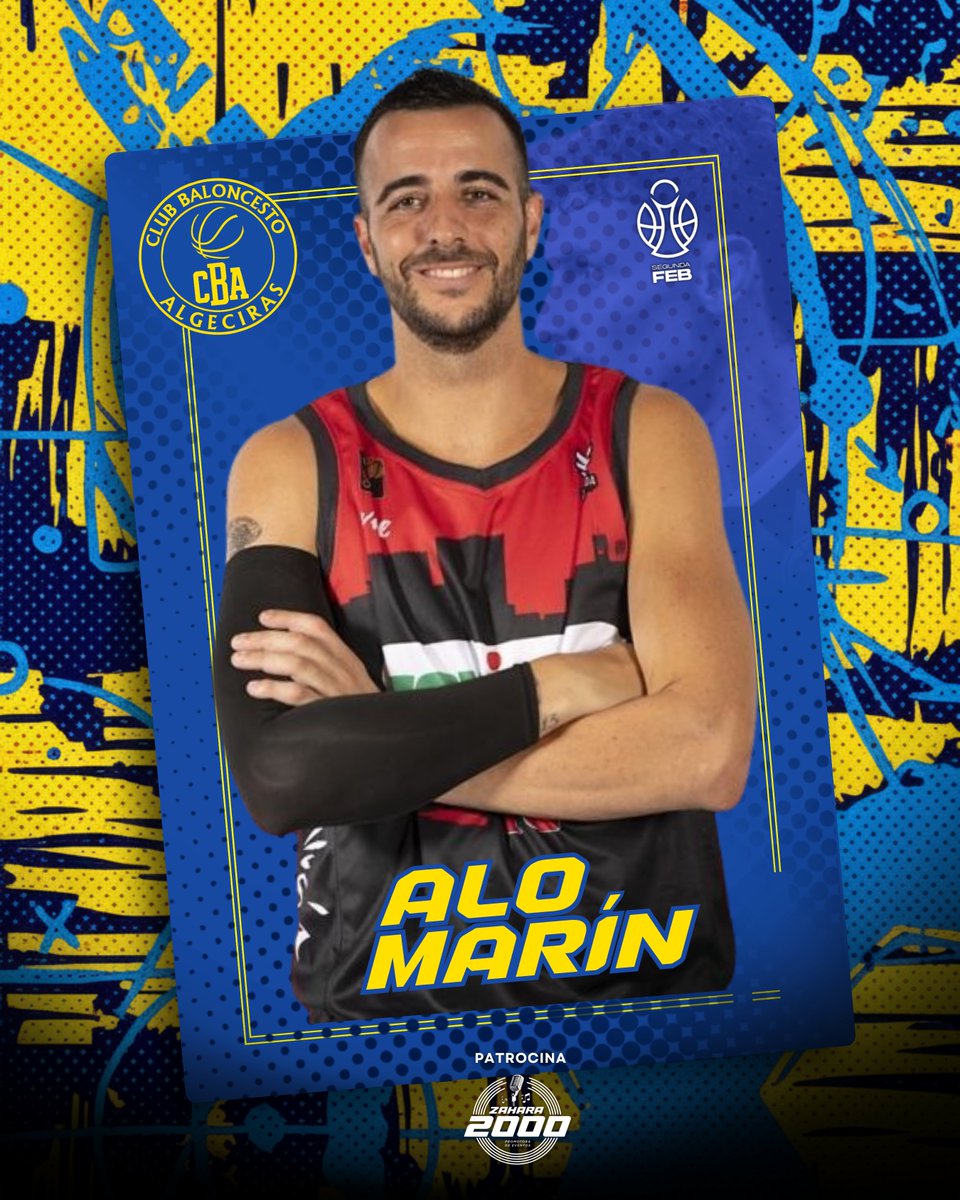 CompeticionFEB's tweet photo. 🚨 Mercado #SegundaFEB: El escolta @AloMarin13 se incorpora a las filas del @CB_Algeciras

▶ Llega procedente del @cbmoron para aportar su experiencia al equipo en su campaña de debut

🗓️ 1988 | 📏 1,83 m.
⛹️‍♂️ Escolta | 🌍 Español

📝 Más información ⬇️
https://t.co/zcQt7mFEb8 https://t.co/aRJsek1E7C