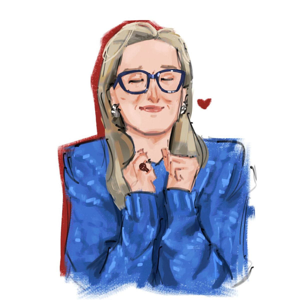 itsserulyan's tweet photo. meryl doodle 🤏 https://t.co/xZ5qZkRFFb