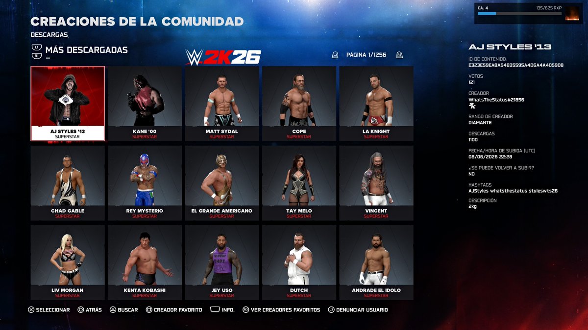 CGLucha2K's tweet photo. WWE 2K26: COMMUNITY CREATIONS (June 11 - June 12) | (Patch 1.12)
LINK YOUTUBE: https://t.co/GsqRRLGag2
#WWERaw #WWESmackdown #CommunityCreations #WWENXT #Xbox #PS5Pro #WWE2K26 #WWE2K #WWEGame #NintendoSwitch https://t.co/vzRo3HeCaD