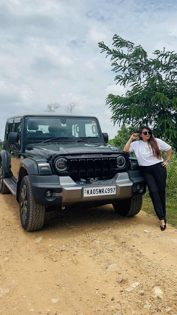agera29's tweet photo. @Mahindra_Thar Beast is here……attitude loading 😉 https://t.co/psET8vuKCk
