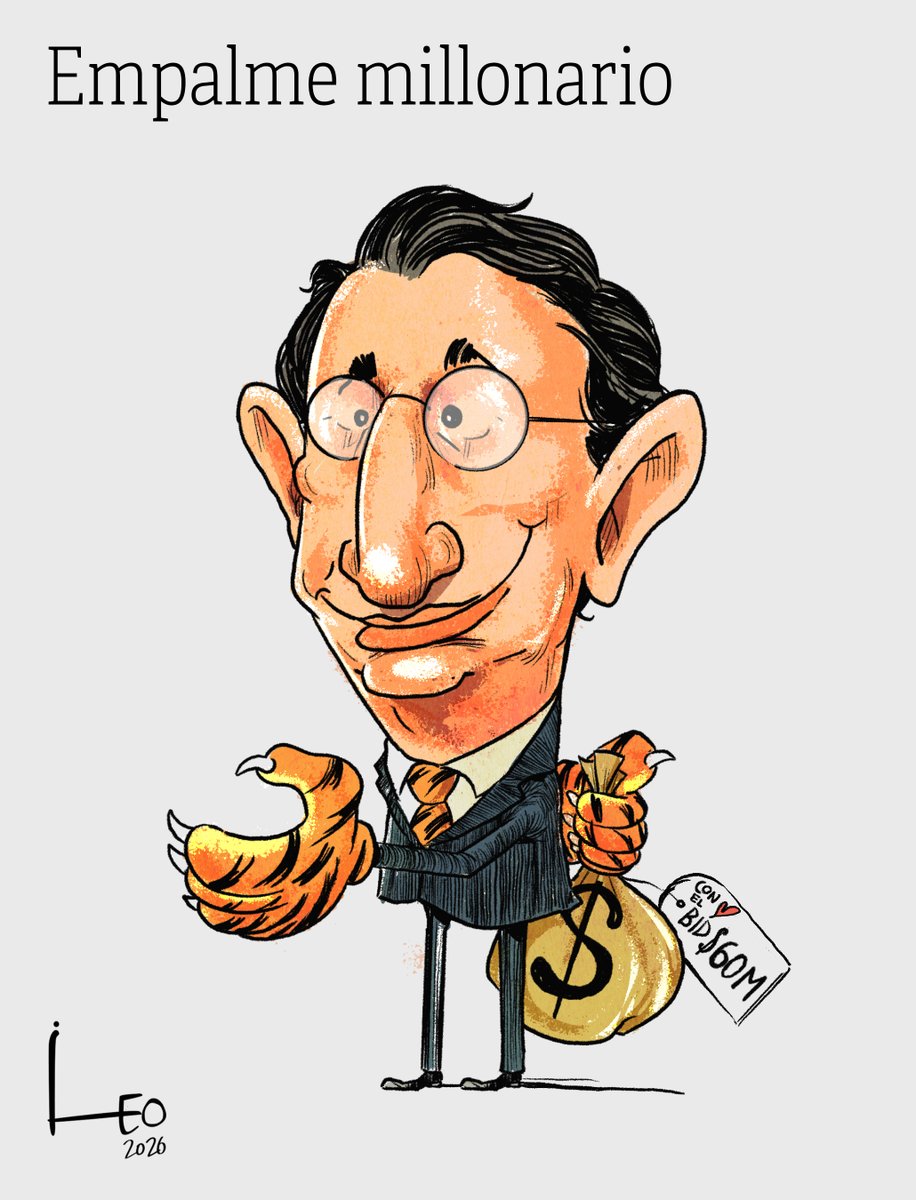 Casa_Macondo's tweet photo. Empalme millonario.

Comenzó el empalme de la «Patria Milagro». La prometida austeridad del gobierno de Abelardo de la Espriella debutó con un millonario costo de transición y unos recursos del BID que aún generan más preguntas que respuestas.

Por Leonardo Parra @Pata_Leo https://t.co/Rt10jvqWCh
