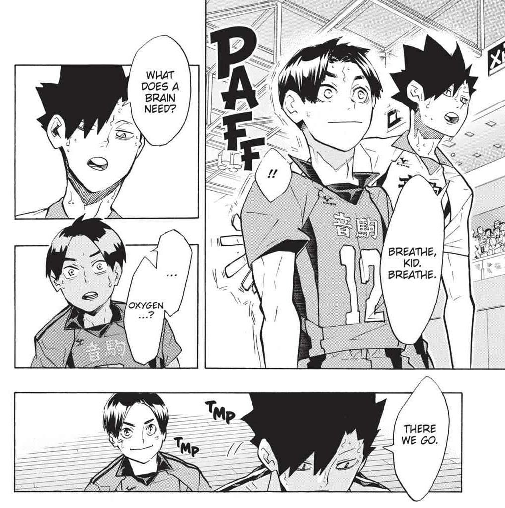 sunbusiness20's tweet photo. Kuroo is such a good captain I’m crying and throwing up https://t.co/jAeZT4IgBt