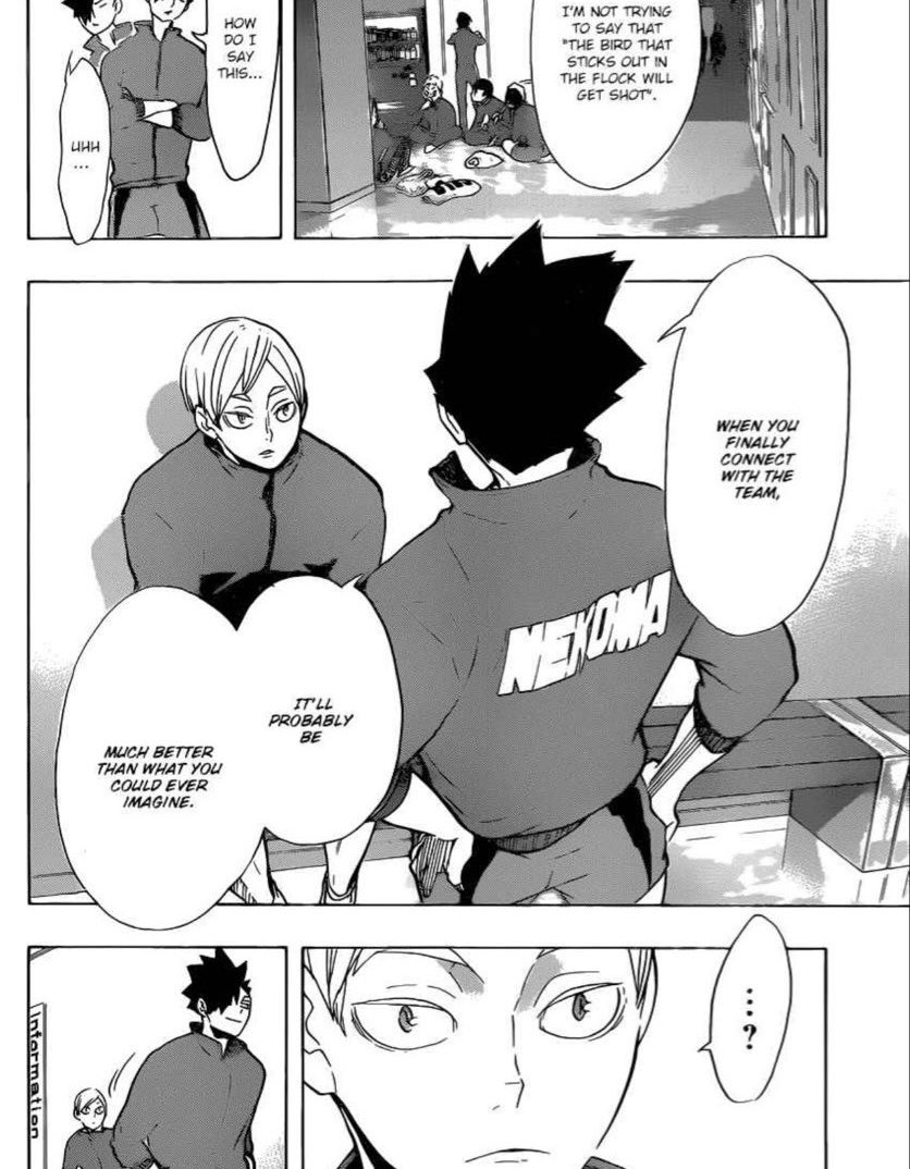 sunbusiness20's tweet photo. Kuroo is such a good captain I’m crying and throwing up https://t.co/jAeZT4IgBt