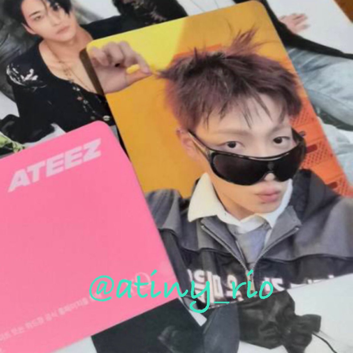 ATEEZ 🧊 GOLDEN HOUR : Part.5 KEY CHAIN VER. 封入トレカ 譲