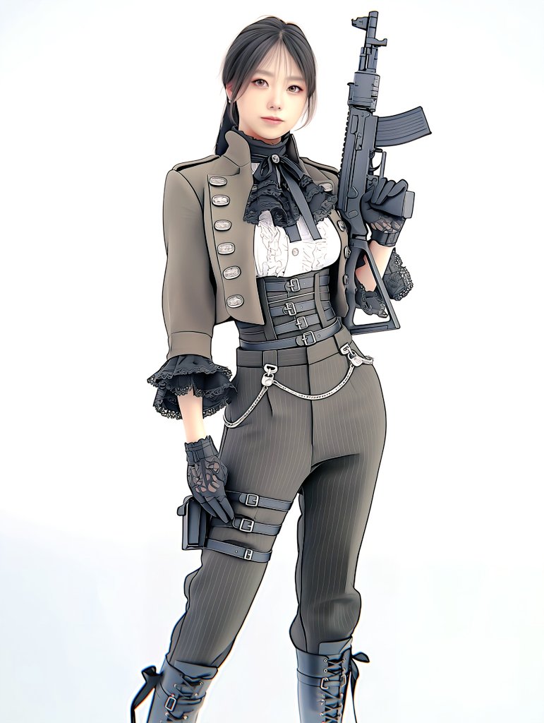 doubleroutezero's tweet photo. 王属機動 ゴスロリ小隊
#ゴーゴーゴスロリ
#Zeroworks
#AIillustration
SFW,no nudity, no suggestive intent, https://t.co/nT0u7tIlXX
