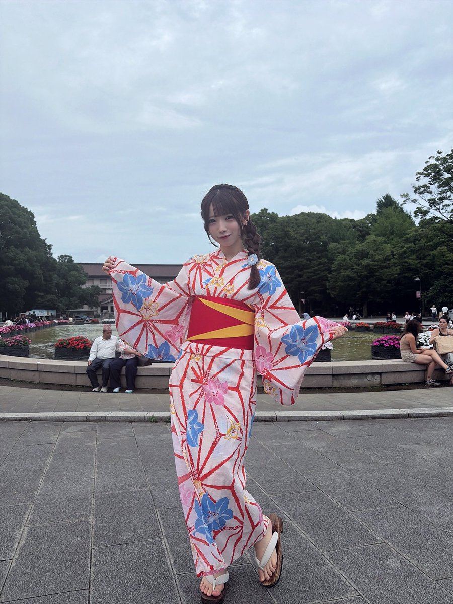 TCC_reru's tweet photo. 『ビールと浴衣de盆踊りin上野2026』最終日！ありがとうございました🩵

今日も大盛り上がりで楽しかったー！！

この3日間で初めて会った人たーくさんで嬉しかった！これで終わりは寂しいから、また会いに来てね？
一人一人との出会いぜーんぶ大切 𑊢♡
 #東京CuteCute https://t.co/6bSr2tSZ2s