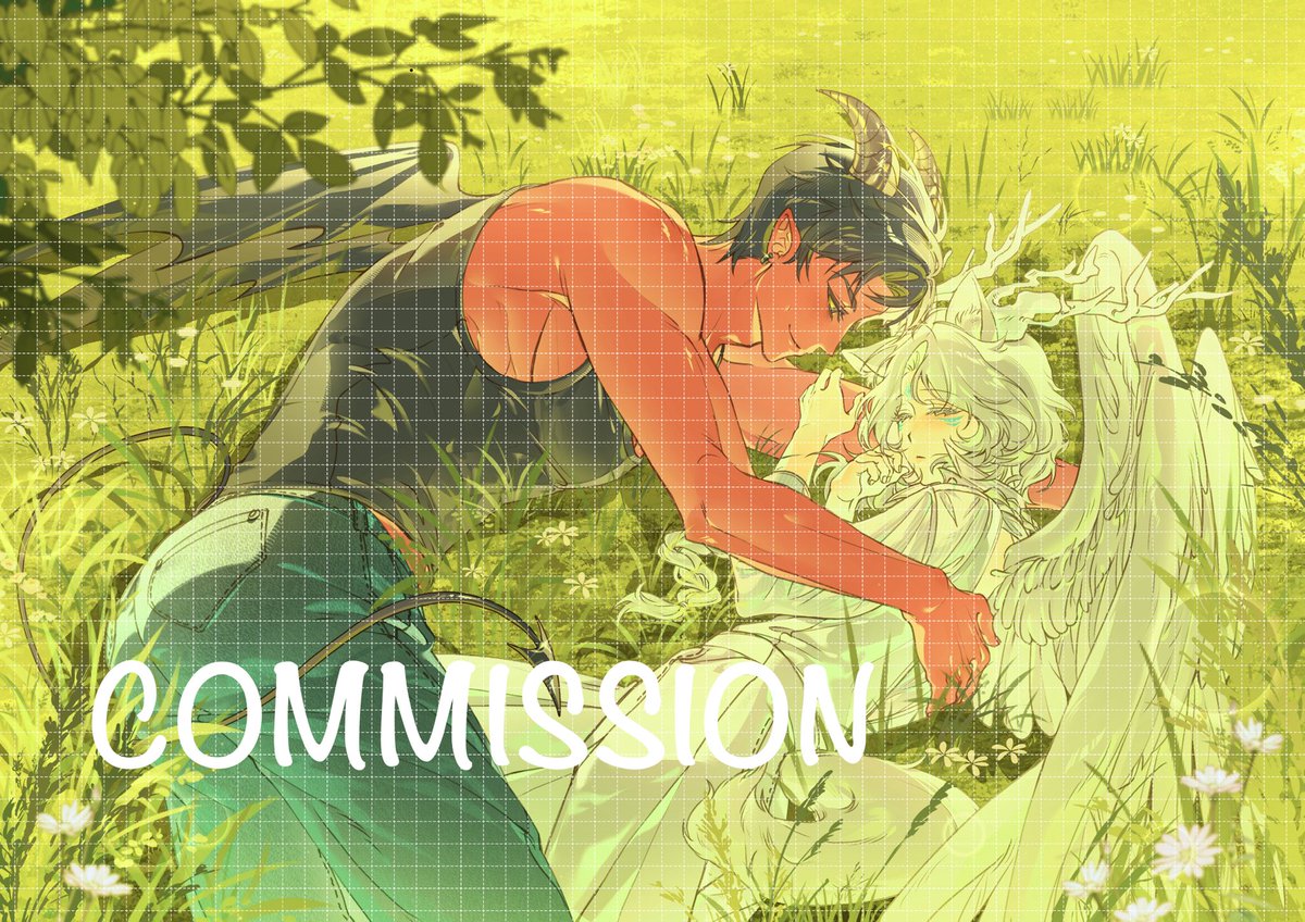 stray_1125's tweet photo. #커미션  
#Commission
#커미션_홍보 
#rt 이벤트 

 🍀커미션 개장했습니다🍀
2인 반고정틀 커미션 3.8(인상 가능성 있습니다)
 RT 이벤트: rt 수 500  마다 한분씩 추첨해 페어그려드려요☺️  

크레페> https://t.co/MxMjsVEyql
밴드> https://t.co/s3PfAsl2k9 https://t.co/RdUQr1NPqm