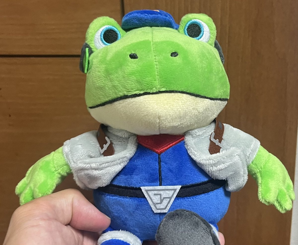 K_TAISHOU25's tweet photo. 帰りに渋谷寄ったので任天堂東京でスリッピーをお迎え🐸 スタフォグッズで唯一持ってなかったので

ちなみにフォックスは売り切れで他のメンバーが残りわずかでした。 https://t.co/TnetaYAgOF