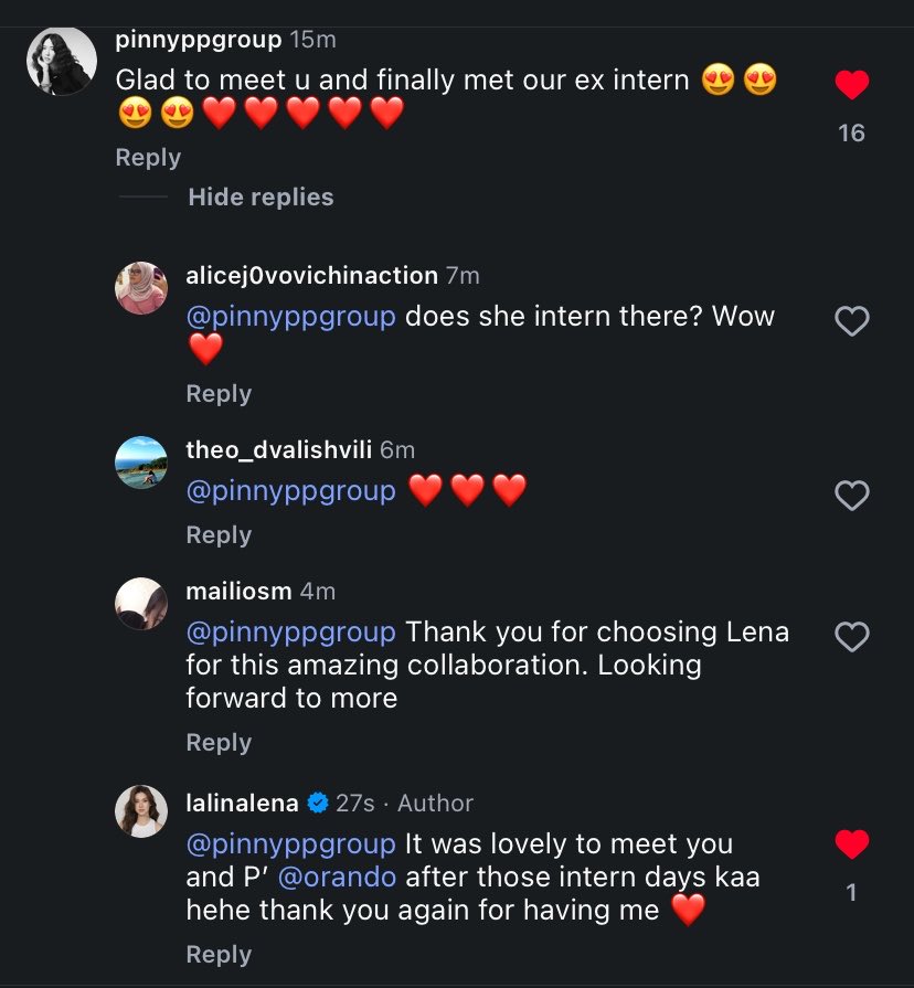 lemiusch's tweet photo. so you’re telling me she was once an intern there and now she’s a special guest??🥺

#LalinaLena #ลีน่าลลินา https://t.co/Z1dvL1Rb1O